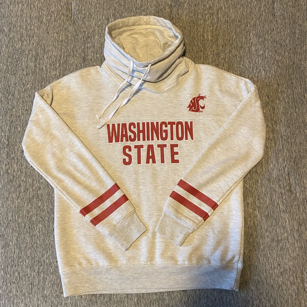 J-America Washington State University Cowl Neck Hoodie